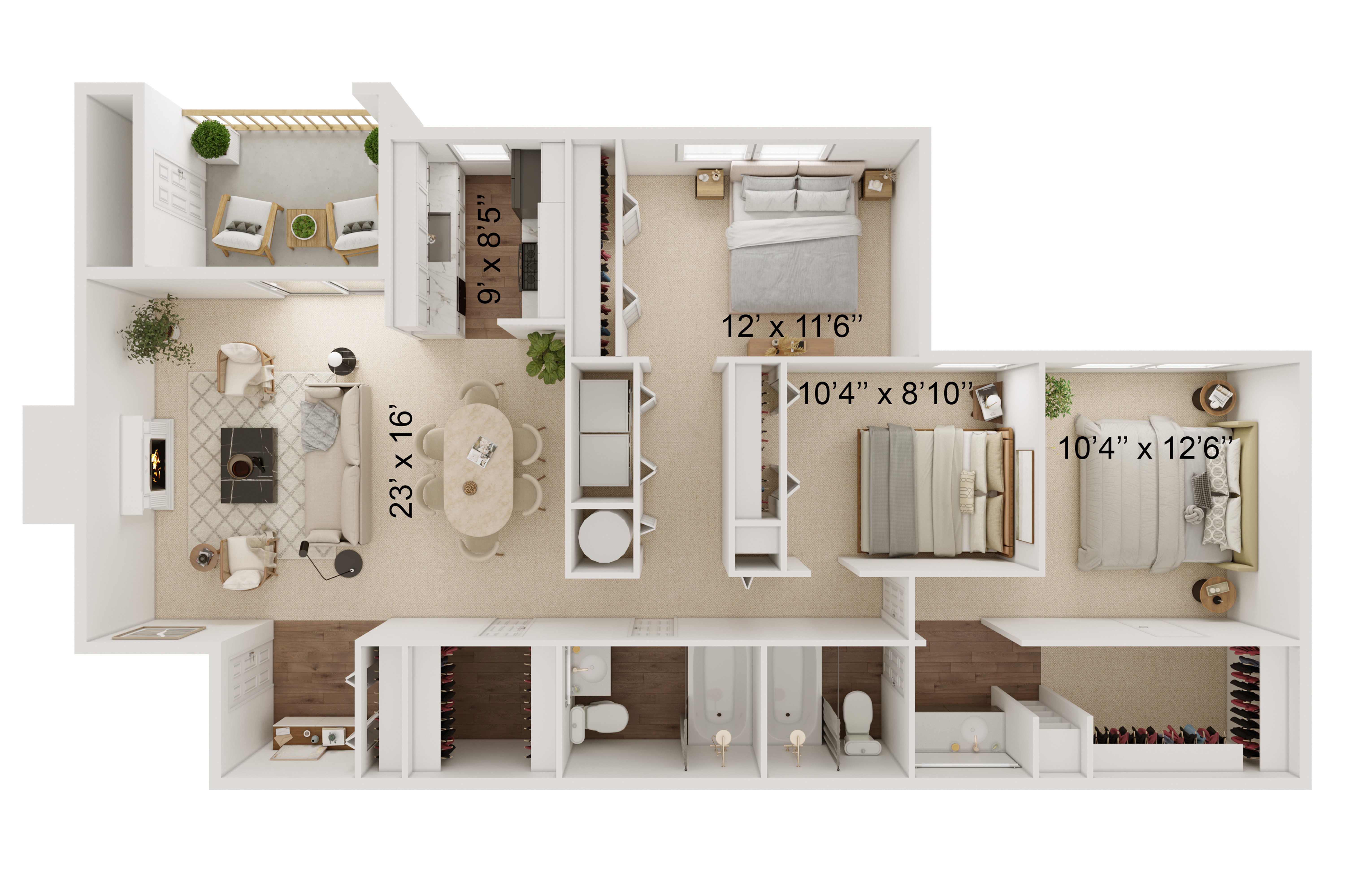 Blue Stone C2A floor plan